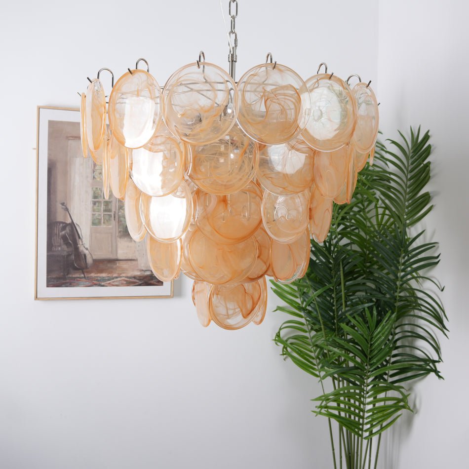 Aurora Lustre Murano Verre Disque Classique - Neutralighting