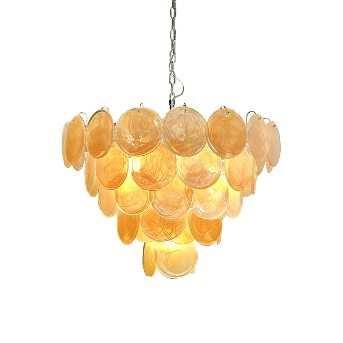 Aurora Lustre Murano Verre Disque Classique - Neutralighting