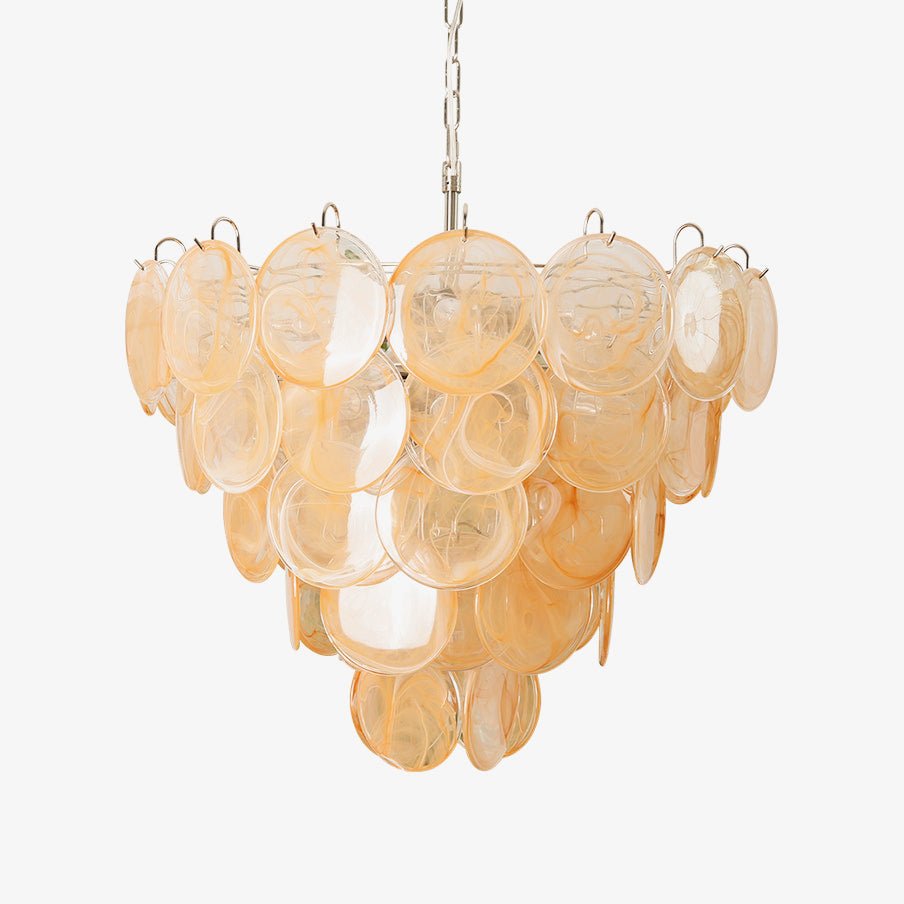 Aurora Lustre Murano Verre Disque Classique - Neutralighting
