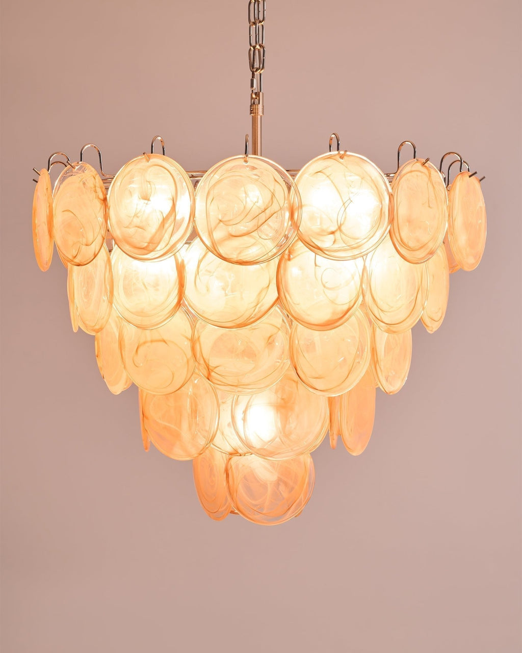 Aurora Lustre Murano Verre Disque Classique - Neutralighting