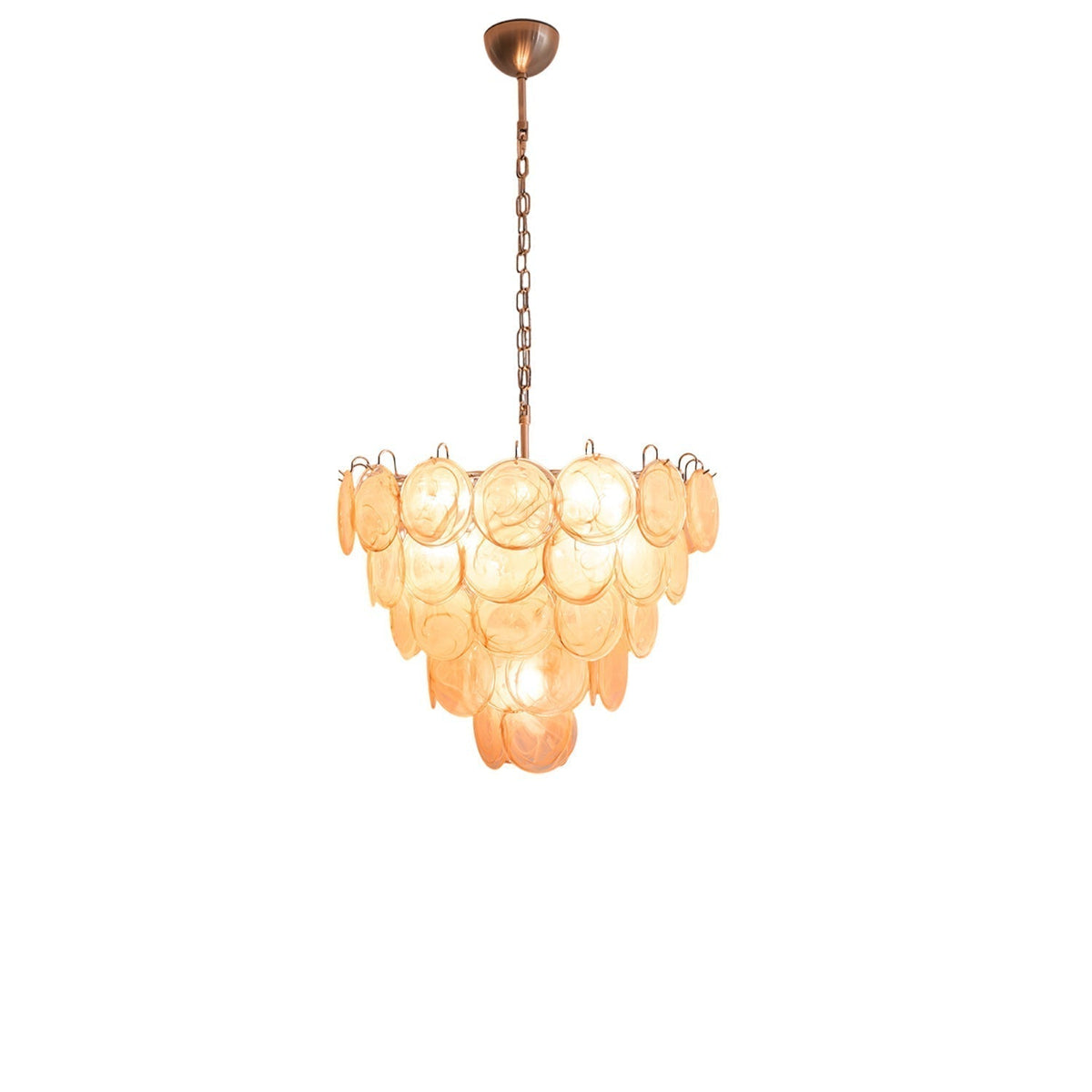 Aurora Lustre Murano Verre Disque Classique - Neutralighting