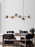 Lustra Suspension Orb Laiton Verre Pour Salon - Neutralighting