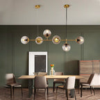 Lustra Suspension Orb Laiton Verre Pour Salon - Neutralighting