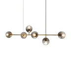 Lustra Suspension Orb Laiton Verre Pour Salon - Neutralighting