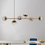 Lustra Suspension Orb Laiton Verre Pour Salon - Neutralighting