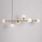 Lustra Suspension Orb Laiton Verre Pour Salon - Neutralighting