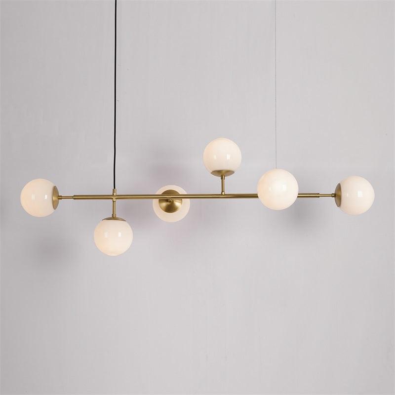 Lustra Suspension Orb Laiton Verre Pour Salon - Neutralighting