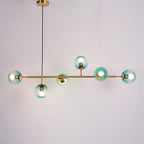 Lustra Suspension Orb Laiton Verre Pour Salon - Neutralighting