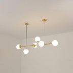 Lustra Suspension Orb Laiton Verre Pour Salon - Neutralighting