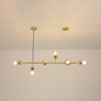 Lustra Suspension Orb Laiton Verre Pour Salon - Neutralighting