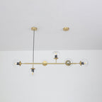 Lustra Suspension Orb Laiton Verre Pour Salon - Neutralighting