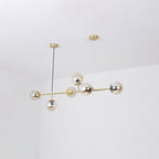 Lustra Suspension Orb Laiton Verre Pour Salon - Neutralighting