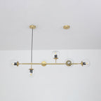 Lustra Suspension Orb Laiton Verre Pour Salon - Neutralighting