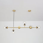 Lustra Suspension Orb Laiton Verre Pour Salon - Neutralighting