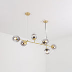 Lustra Suspension Orb Laiton Verre Pour Salon - Neutralighting