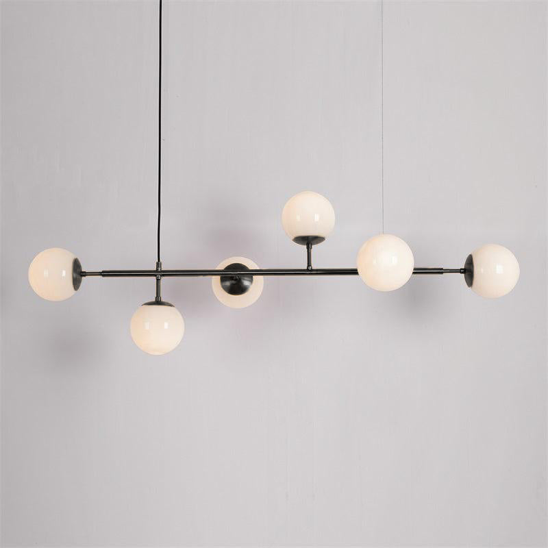 Lustra Suspension Orb Laiton Verre Pour Salon - Neutralighting