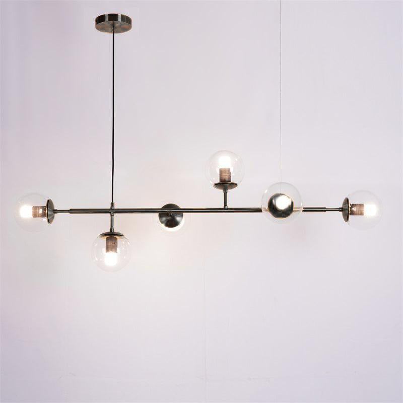 Lustra Suspension Orb Laiton Verre Pour Salon - Neutralighting