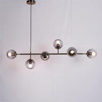 Lustra Suspension Orb Laiton Verre Pour Salon - Neutralighting