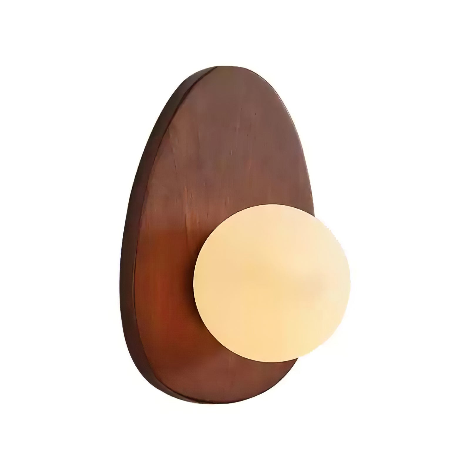 Ephael Applique Murale en Noyer Verre Premium - Neutralighting