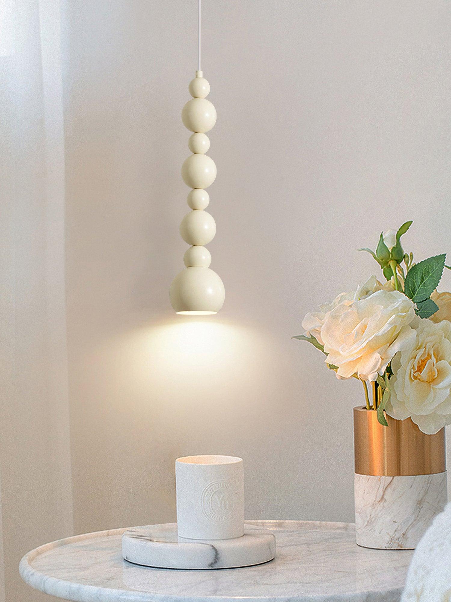 Solena Lampes Pendantes Artistiques Beiges - Neutralighting
