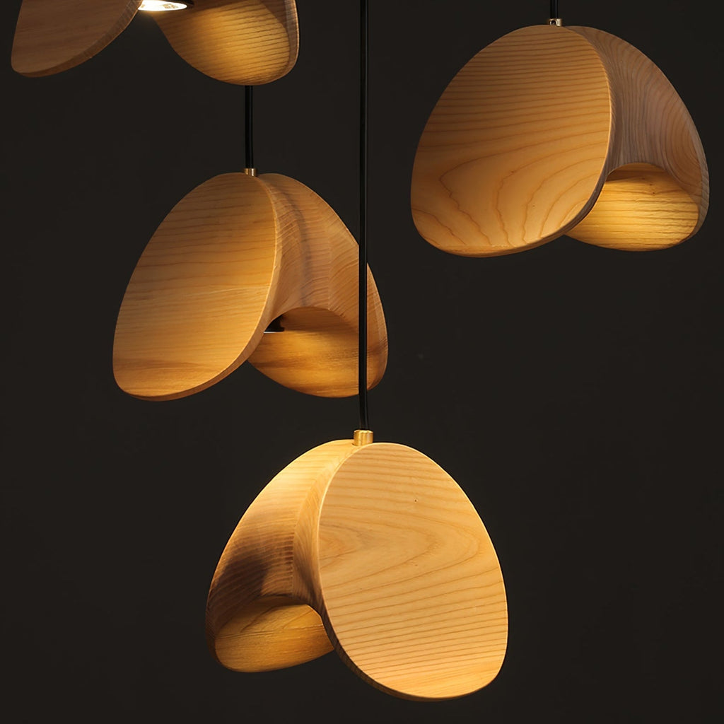 Tavro Lampe Pendante en Bois Minimaliste - Neutralighting