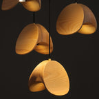 Tavro Lampe Pendante en Bois Minimaliste - Neutralighting