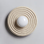 Zelirara Applique Murale Minimaliste en Travertin - Neutralighting