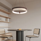 Veraearae Suspension Moderne en Travertin - Neutralighting