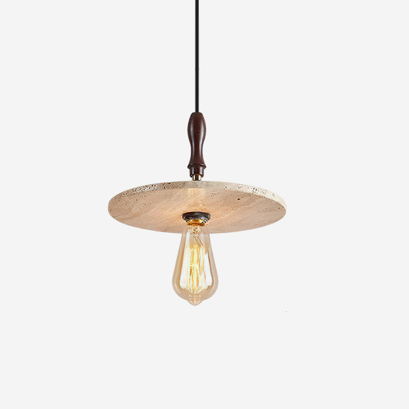 Ritta Lampe Pendante Orbit Moderne en Travertin - Neutralighting