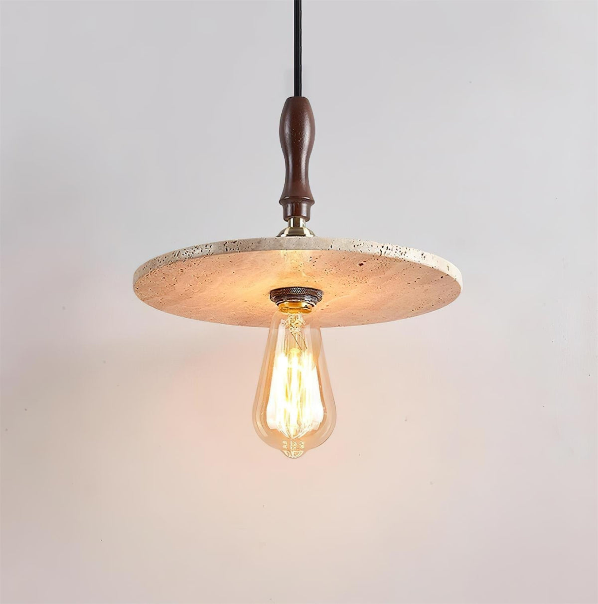 Ritta Lampe Pendante Orbit Moderne en Travertin - Neutralighting