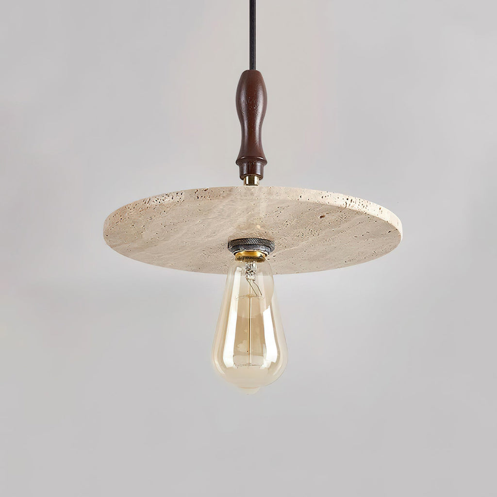 Ritta Lampe Pendante Orbit Moderne en Travertin - Neutralighting