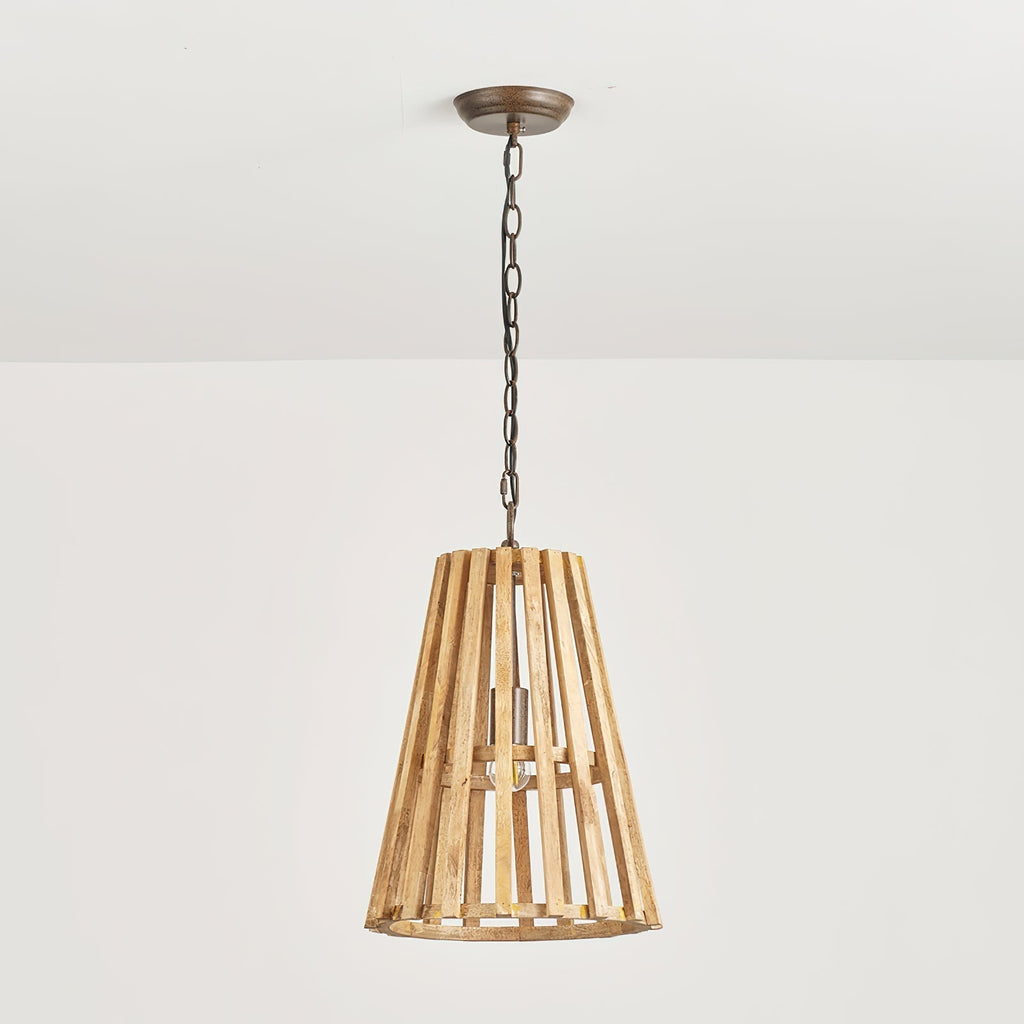 Avsolel Suspension Moderne Minimaliste en Bois et Métal - Neutralighting