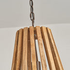 Avsolel Suspension Moderne Minimaliste en Bois et Métal - Neutralighting