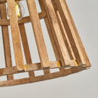 Avsolel Suspension Moderne Minimaliste en Bois et Métal - Neutralighting