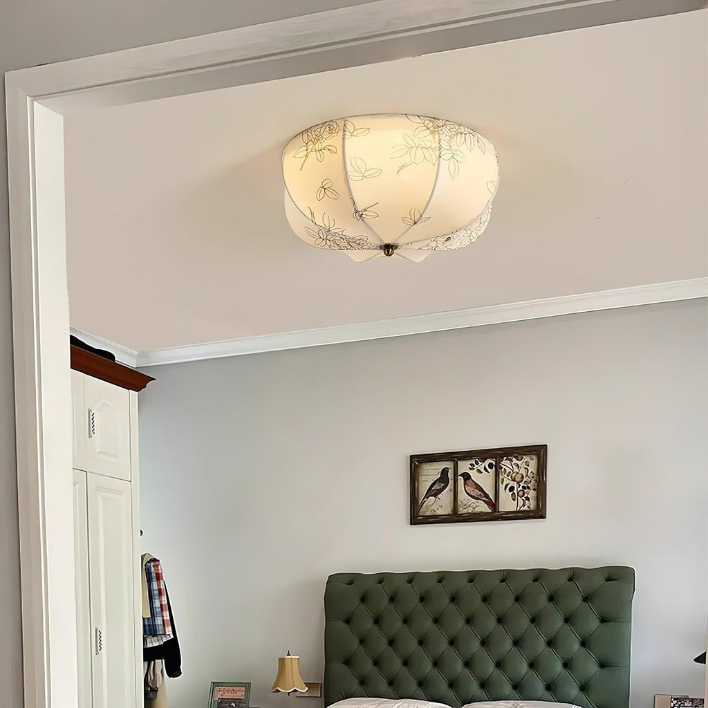 Ilvara Premium Nordic Art Tissu Plafonnier - Neutralighting
