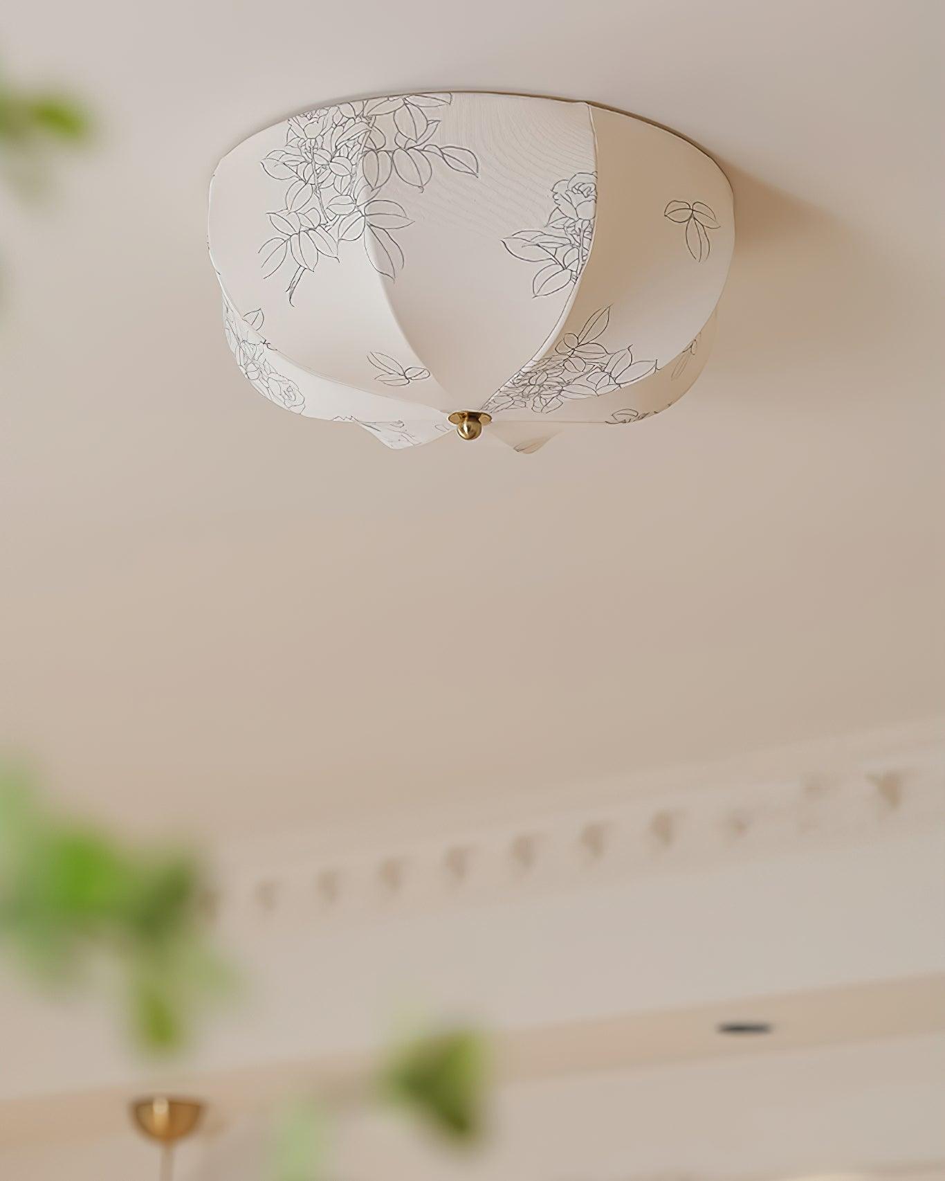 Ilvara Premium Nordic Art Tissu Plafonnier - Neutralighting