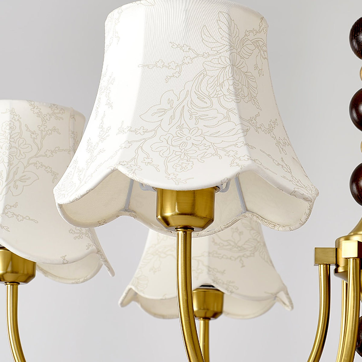 Orchid Lustre en tissu doré - Neutralighting