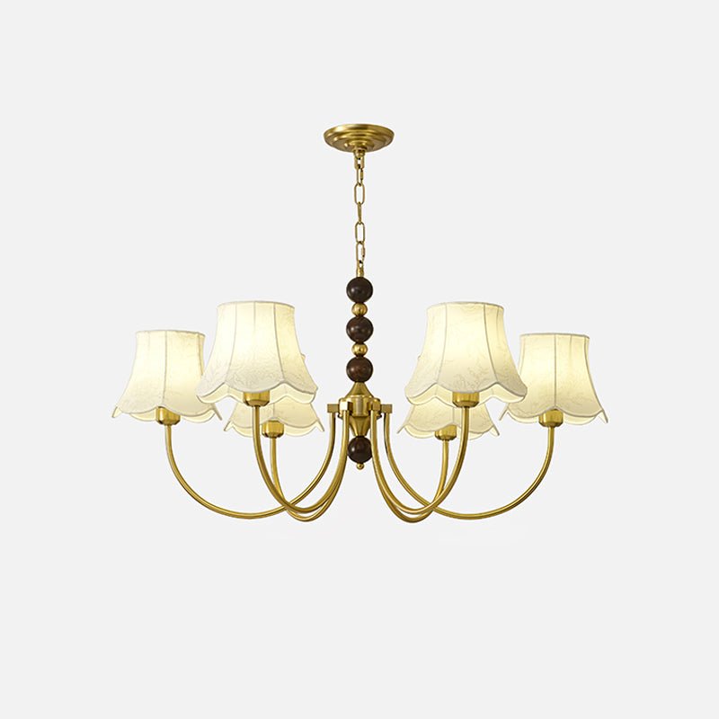 Orchid Lustre en tissu doré - Neutralighting