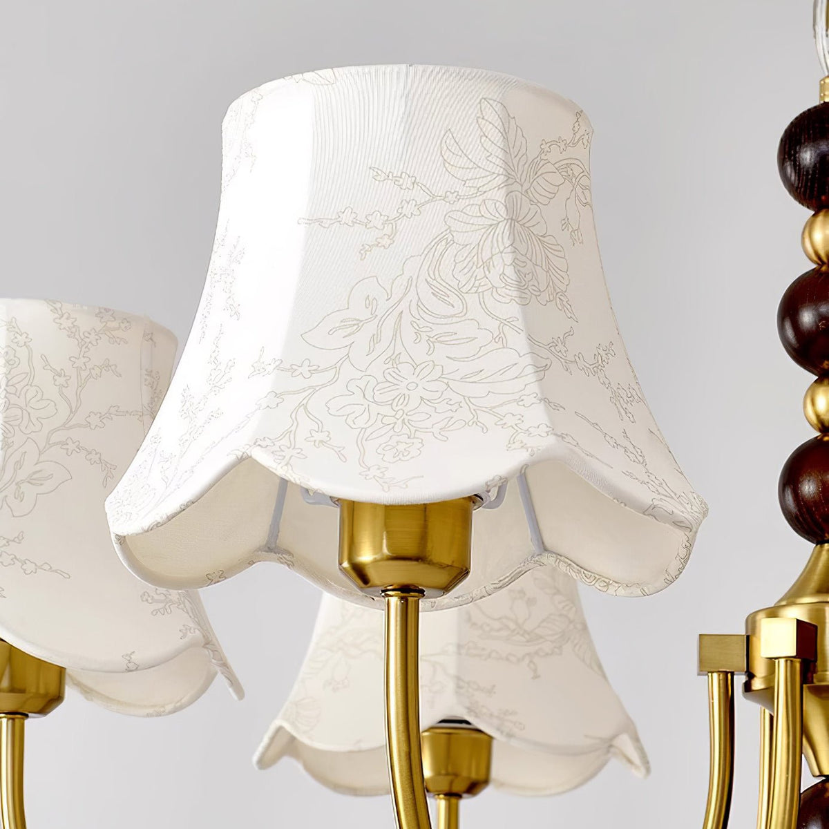 Orchid Lustre en tissu doré - Neutralighting