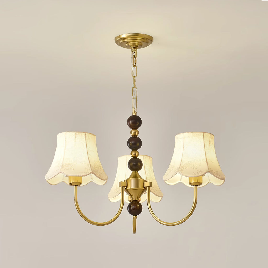 Orchid Lustre en tissu doré - Neutralighting