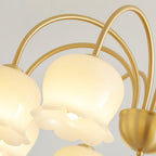 Lustra Chandelier Laiton Bras Courbé Élégant - Neutralighting