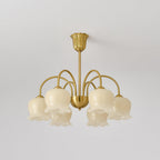 Lustra Chandelier Laiton Bras Courbé Élégant - Neutralighting