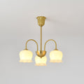 Lustra Chandelier Laiton Bras Courbé Élégant - Neutralighting