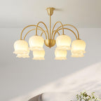 Lustra Chandelier Laiton Bras Courbé Élégant - Neutralighting