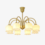 Lustra Chandelier Laiton Bras Courbé Élégant - Neutralighting