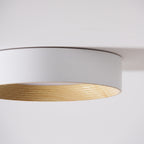 Solara Plafonnier Bois Anneau Minimaliste Réglable - Neutralighting