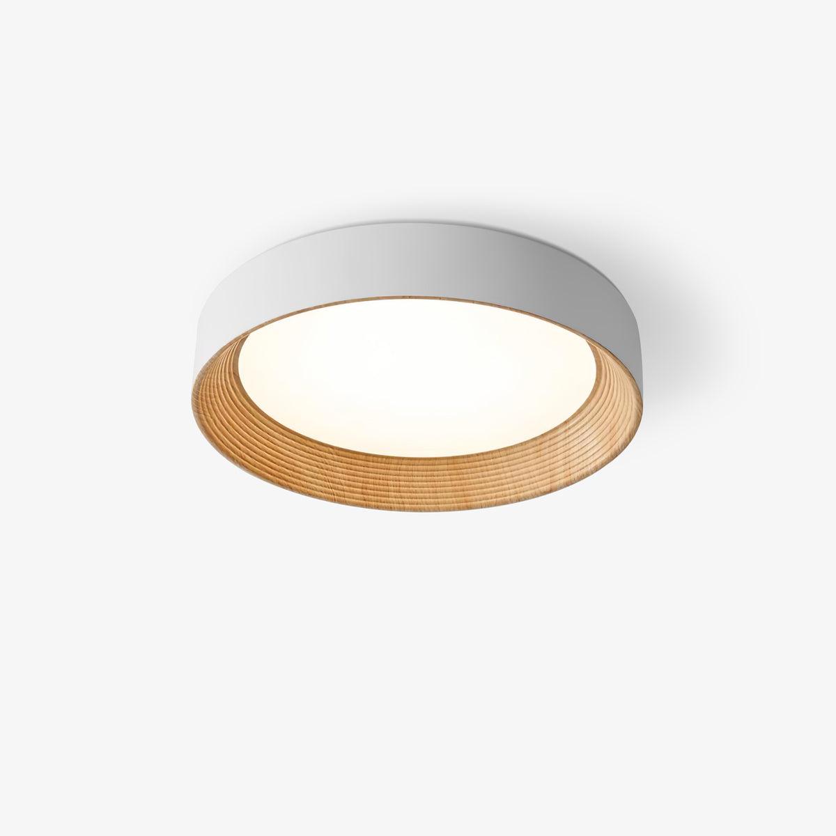 Solara Plafonnier Bois Anneau Minimaliste Réglable - Neutralighting