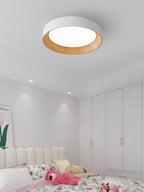 Solara Plafonnier Bois Anneau Minimaliste Réglable - Neutralighting