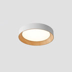 Solara Plafonnier Bois Anneau Minimaliste Réglable - Neutralighting