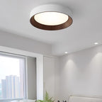 Solara Plafonnier Bois Anneau Minimaliste Réglable - Neutralighting